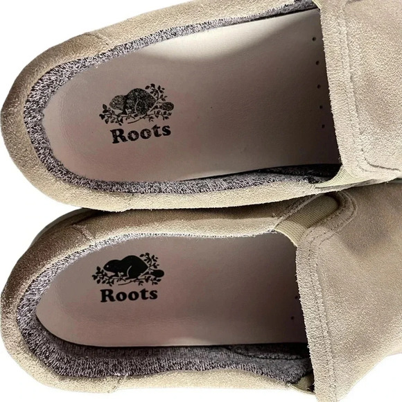 Roots  Suede Slip On Slide On Sneakers Like New Size 9.5 - Picture 5 of 7